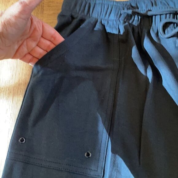 ECCOTOO BLACK DRAWSTRING KNIT PANTS BUNDLE.   NEW WITH TAGS - Picture 4 of 9